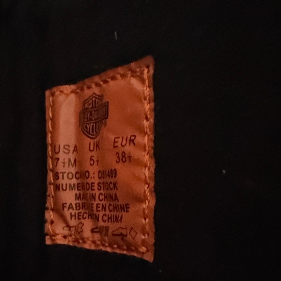 Harley-Davidson Black Women's Combat Boots - Picture 6 of 6